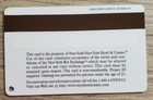 New York New York Casino Las Vegas Slot Card