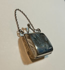 Vintage Sterling Silver Pill Box Purse - 925 Sterling Silver