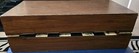 Rare Jade Carved Oriental Asian Chess Set In Wooden Box With Ornate Designs