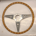 Moto-lita 15 steering Wheel Offset Spoke -9 Hole Vintage Wood