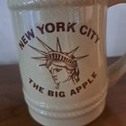 New York City The Big Apple Mug Rare Displayed Never Used Vintage Under  20
