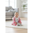 Carter   s Baby Girl 3-pc Outfit Set Pink Striped Hoodie Bodysuit Pants 24 Months