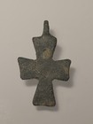 Early Christian Bronze Cross - Eastern Roman byzantine  C  6th     8th Century Ad