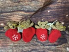 Nwt Princess Soft Toys Bear Mitten Ornaments Lot 5 