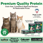 Dave   s Pet Food Grain Free Wet Cat Food Chicken Formula  5 5-oz Can  Case Of 24