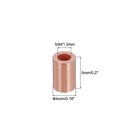 50pack 5 64   2mm Wire Rope Stop Sleeve Copper Crimping Loop Sleeve End Gold