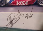 Signed Autographed 8 X 10 Photo Indy 500 Race Car   Driver Mark Blundell