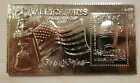 Solomon Islands - Lot Of Ten 1987 America s Cup Winner 23 K Gold Stamp - Mnh