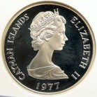 1974 Cayman Islands Queen Elizabeth Ii Vintage Proof Silver  5 Coin Ngc I99635