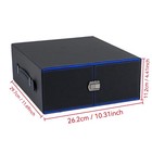 1700  Capacity Tcg ccg Card Case 3-row Pu Organizer For Game Cards  Sports Cards