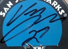 Vesa Toskala Autographed Signed San Jose Sharks Hockey Puck Nhl