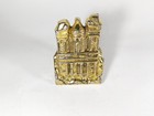 Petra Jordan Treasury Al-khazneh Metal Figurine Statue Vintage Gold Silver