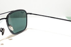 Maui Jim Following Seas Black Pilot Titanium Polarized Grey Len Sunglass 555-02