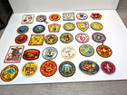 Vintage Boy Scout Patches Lot Of 30 Secota  Seneca Districts 70s 80s Nice