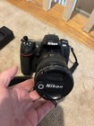 Nikon D300 Digital Slr Camera With 18-200mm Lens Bundle--tested   Working