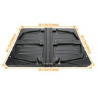 Hard Top Abs Utv Roof Durable For 2010-2014 Polaris Ranger Crew 800 Black