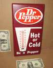Dr Pepper - Hot Or Cold -be A Pepper Texas Soft Drink - Vintage Wall Thermometer