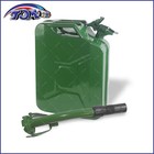 5 Gallons Green Practical Can Gasoline Jerry Can Metal Steel Tank Emergency