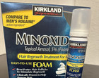       kirkland Minoxidil 5  Foam Men Hair Regrowth Treatment Hair Loss Treatment       
