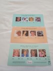 15 Princess Diana British Commonwealth 4 Stamp Sheetlets Mnh