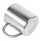 220ml Double Wall Stainless Steel Coffee Mug Portable Cup Travel Camping Tumbler