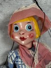 Vintage 1930s Composition Marionette Lot 2 Stensgaard Puppets Los Angeles Usa
