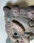 Bhairava Bhairav Shiva Wood Mask Nepal Tibet Buddhist Hindu Hand Carved Antique