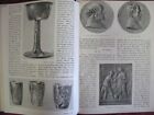 Antique 1901 French Hardcover Book     Art Nouveau Secession Architecture Rare