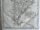 1817 South America Original Antique Map By Alexander Findlay Over 200 Years Old