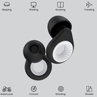 Ear Plugs For Noise Reduction  Reusable High Fidelity Earplugs For Concerts     