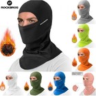 Rockbros Winter Balaclava Full Face Mask Fleece Windproof Cycling Ski Hood Scarf