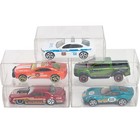 50x Storage Display Case Protectors For Loose Hot Wheels Matchbox Cars Stackable