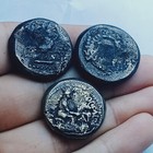 Lot Of 3 Ancient Roman Greek Bronze Group Coins