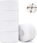 Athletic Tape 5 Pack White Sports Tape very Strong No Sticky Residue Wrist Ankle
