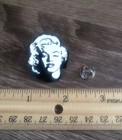 Marilyn Monroe Enamel Pin Norma Jean Hat Backpack Jackets Badge Brooch Lapel
