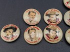 1948 Set Of 20 Quaker Puffed Wheat   Rice Movie Star Cereal Premium Pins