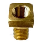 45 Degree 1 8  Npt Pipe Thread Brass Street Elbow Fitting Adapter