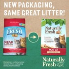  2 Pack  Naturally Fresh Quick Clumping Multi-cat Litter  Walnut-based 26 Lb bag