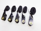 Set Of 5 Pieces Heavy Duty 6 Ft X 2 inch Nylon Ratchet Tie Down Straps 500 Lbs