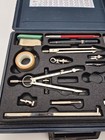 Vintage Teledyne Post The Draftsman Ii Drafting Set 38qe-02p - Great Lot
