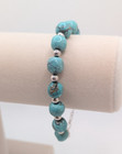 Native American Turquoise Bead Bracelet