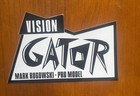 Retro Gator Overlay Decal For Reissue Skateboard Decks Vintage 80   s Vision  