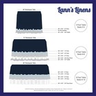 5 Pack Rectangular Wedding Banquet Polyester Fabric Tablecloth