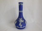 Antique Wedgwood  only  Blue Dip Jasperware 1014 Vase