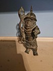 African  Nigerian Bronze Warrior Figure