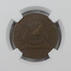 1787 Fugio 1c  4 Cinq P r   states United  Ngc Ms 62 Bn