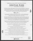  6105 American Icons ralph Lauren  forever  2026 Issue-mnh Sheet Of 12 Different