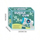 Light - Up 10 - Hole Bubble Gun For Kids - 1 Refill  Party Gift
