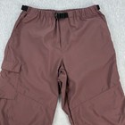 Vintage Patagonia Belted Pants Kids Xl 14 Dusky Purple Cargo Pocket Loose Fit
