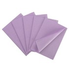 500 Onemed Purple Disposable Dental Bibs tattoo Nail Medical Bibs -13 x18 